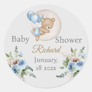 Sticker Rond Teddy Bear pegatina para el niño