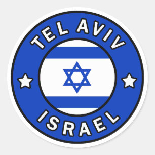 Sticker Rond Tel Aviv Israël