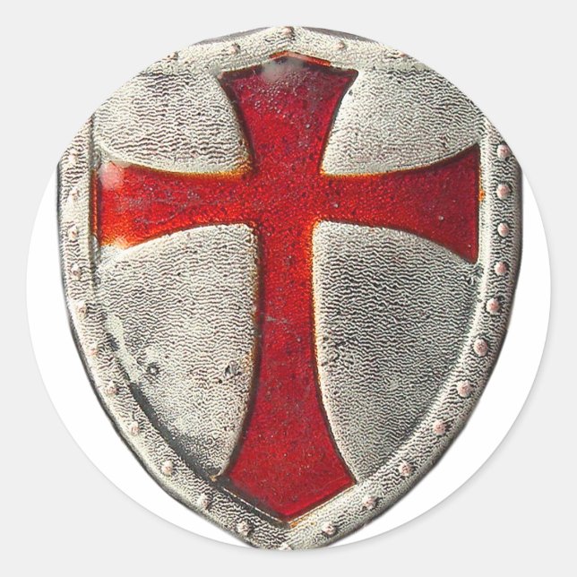 Sticker Rond Templier des Chevaliers (Devant)