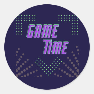 Sticker Rond temps de jeu