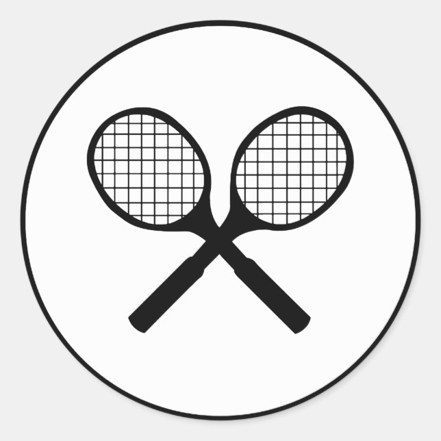 Sticker Rond Tennis (Devant)