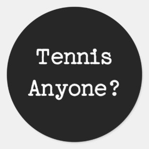 Sticker Rond Tennis