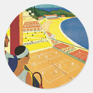 Sticker Rond Tennis à Monte Carlo