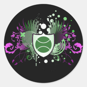Sticker Rond tennis : hi-fi :