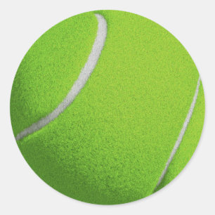 Sticker Rond Tennis vert