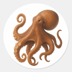 Sticker Rond Tentacle Tango
