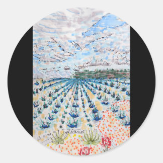 Sticker Rond Tequila