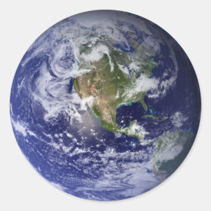 Sticker Rond Terre