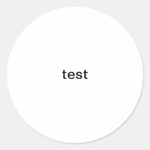 Sticker Rond test