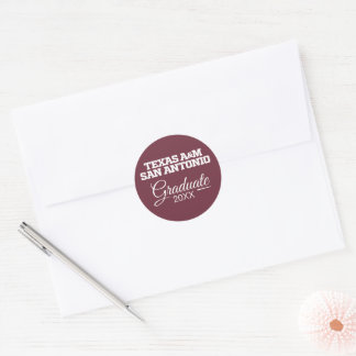 Sticker Rond Texas A&M San Antonio