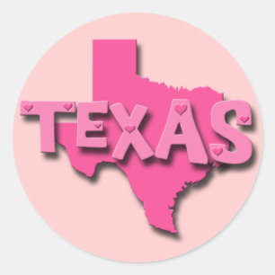 STICKER ROND TEXTES ROSES