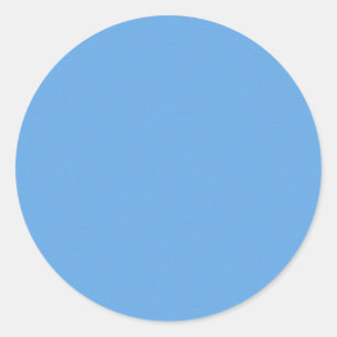 Sticker Rond Texture acrylique bleue do-it-yourself Modèle ajou