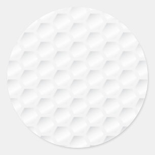 Sticker Rond texture de balle de golf