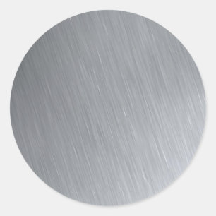 Sticker Rond Texture en acier inoxydable avec éclairages