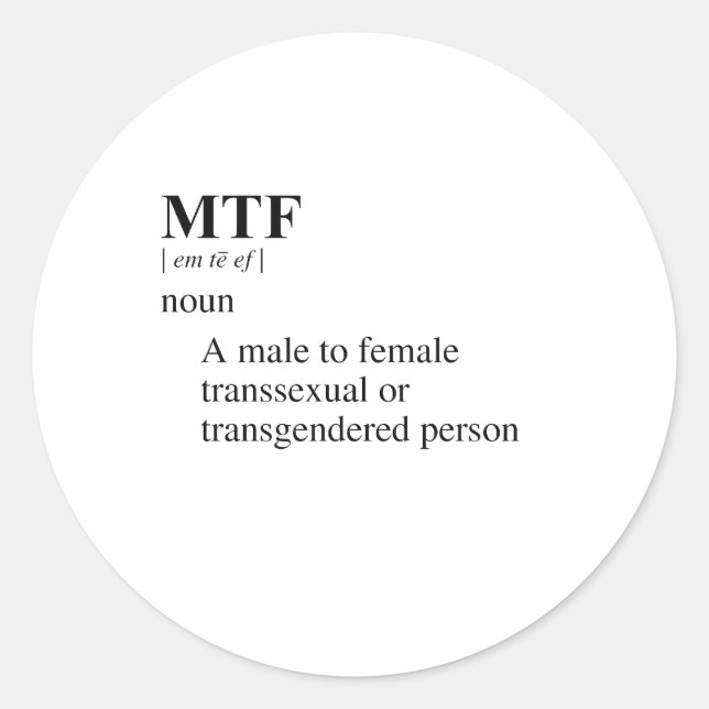 STICKER ROND TFM (Devant)