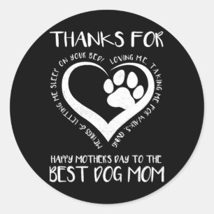 Sticker Rond Thanks