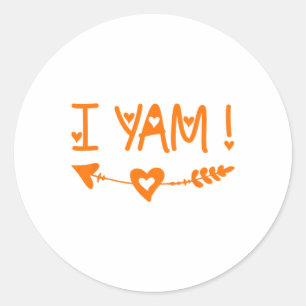 Sticker Rond Thanksgiving Matching Couples Chaussures My Sweet