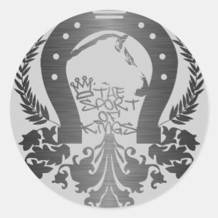 Sticker Rond The_Sport_Of_Kings