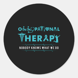 Sticker Rond Thérapeute professionnelle