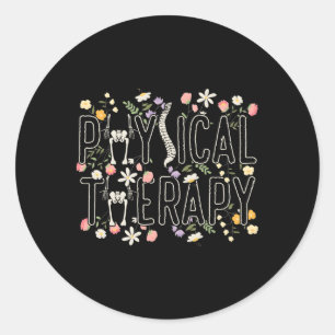 Sticker Rond Thérapie physique