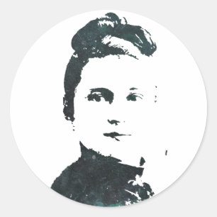 Sticker Rond Therèse de Lisieux  