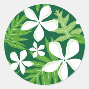 STICKER ROND TIARE (VERT)