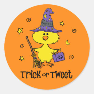Sticker Rond Ticket ou tweet