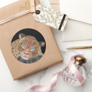 Sticker Rond tigre java