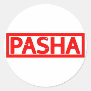 Sticker Rond Timbre de Pacha