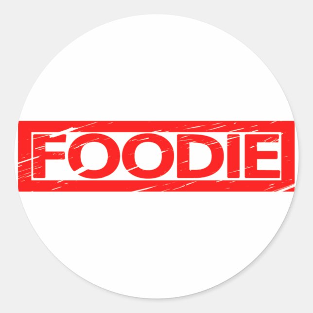 Sticker Rond Timbre de pied (Devant)