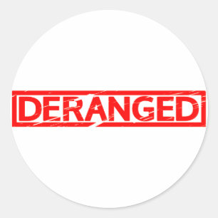 Sticker Rond Timbre démêlé
