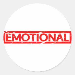Sticker Rond Timbre émotionnel