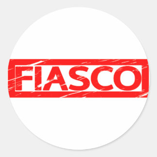 Sticker Rond Timbre Fiasco