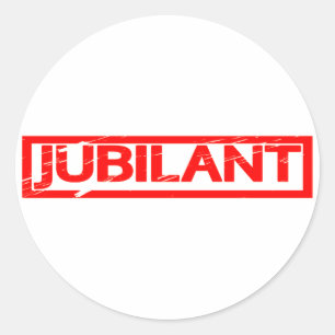 Sticker Rond Timbre jubilaire