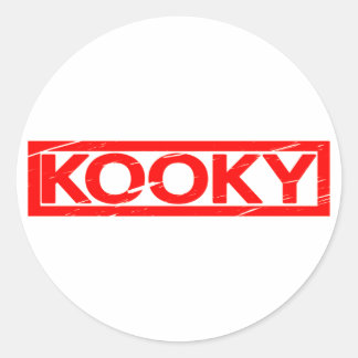 Sticker Rond Timbre Kooky