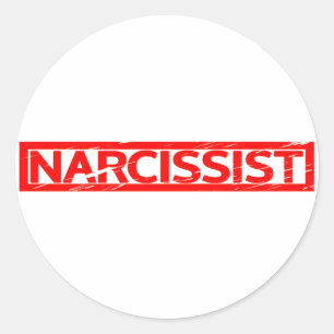 Sticker Rond Timbre narcissique