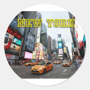 Sticker Rond Times Square
