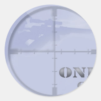 Sticker Rond tireur