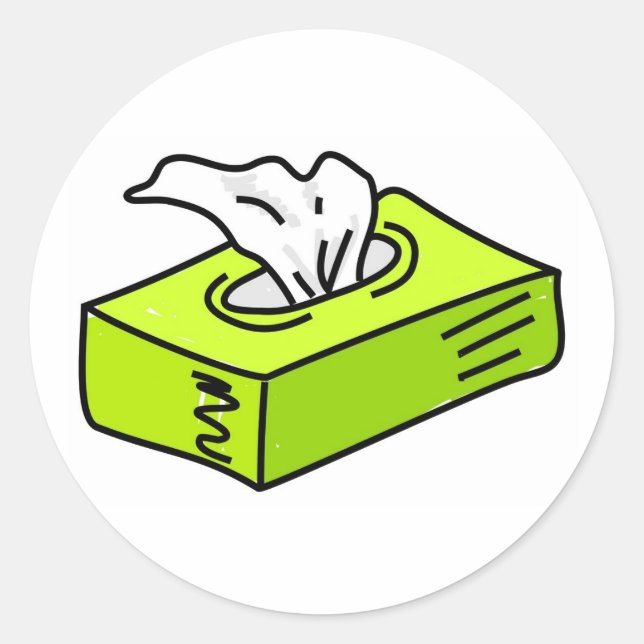 Sticker Rond Tissus (Devant)