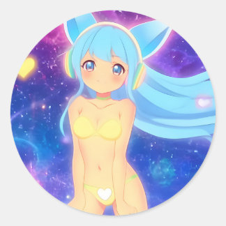 Sticker rond Tne Stellargroove Asame #02