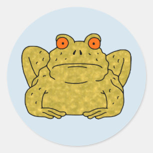 Sticker Rond Toad