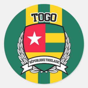 Sticker Rond Togo
