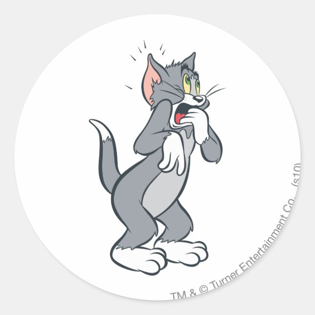 Sticker Rond Tom Choqué (Devant)