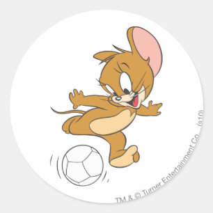 Sticker Rond Tom et Jerry Soccer (Football) 2