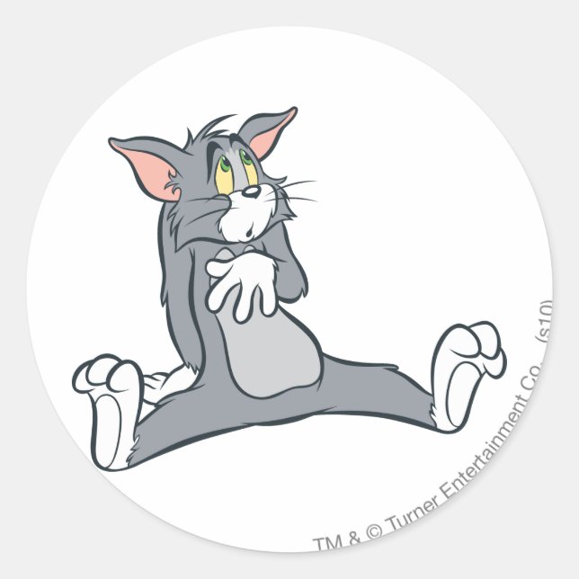 Sticker Rond Tom Sulking (Devant)