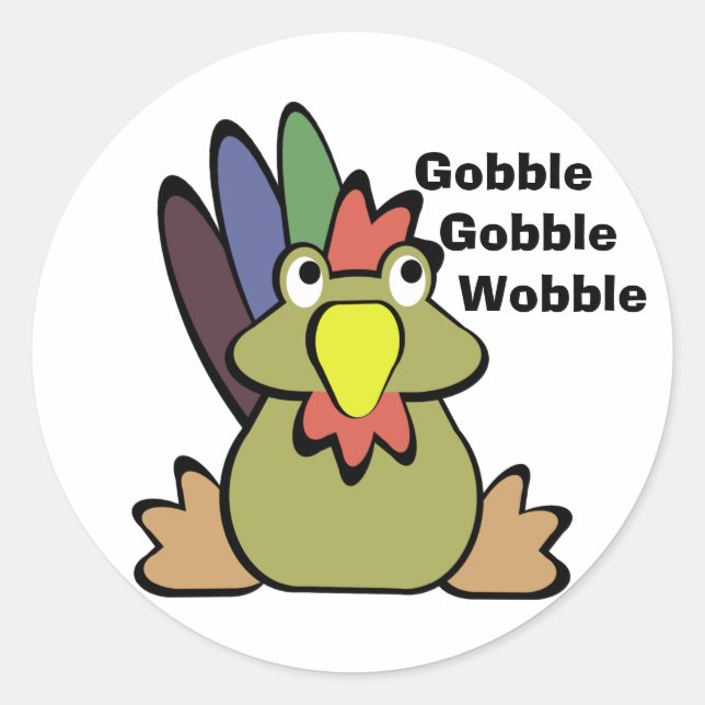Sticker Rond Tom Turquie (Devant)