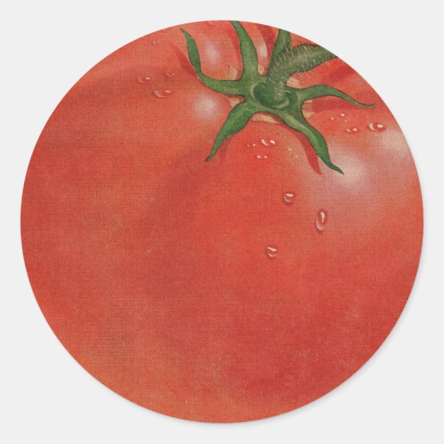 Sticker Rond tomate (Devant)