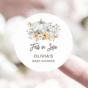 Sticker Rond Tomber amoureux