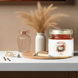 Sticker Rond Tombez Amoureux Citrouille Country Rustique Fête d