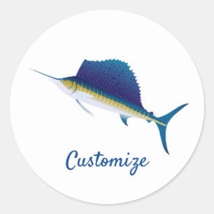 Sticker Rond Tonneau de mer